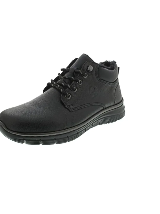 rieker Stiefel & Boots^Schnürstiefel Schwarz