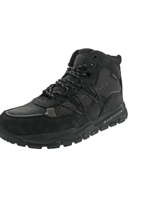 Tom Tailor Stiefel & Boots^Schnürstiefel Schwarz