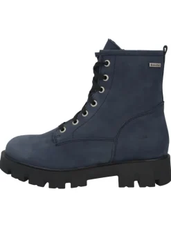 Däumling Stiefeletten·Hohe Stiefeletten^Schnürstiefel Stella in blau