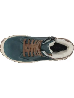Däumling Stiefeletten·Hohe Stiefeletten^Schnürstiefel Yachi in blau