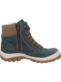Däumling Stiefeletten·Hohe Stiefeletten^Schnürstiefel Yachi in blau