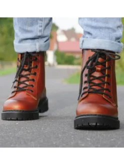 palado Stiefeletten^Schnürstiefeletten in cognac