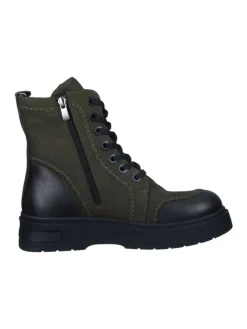 Schnürstiefeletten in khaki><noscript><img width=