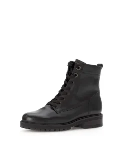 Gabor Stiefel & Boots^Schnürstiefeletten in schwarz