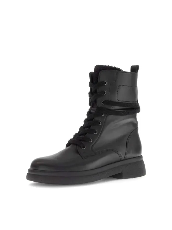 Gabor Stiefeletten^Schnürstiefeletten in schwarz