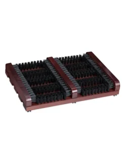 relaxdays Schuhpflege Und Mehr|Schuhpflege Und Mehr^Schuhabstreifer in Braun/ Schwarz