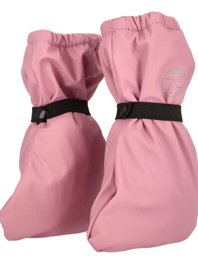 Schuhschoner in Rosa>Zigzag