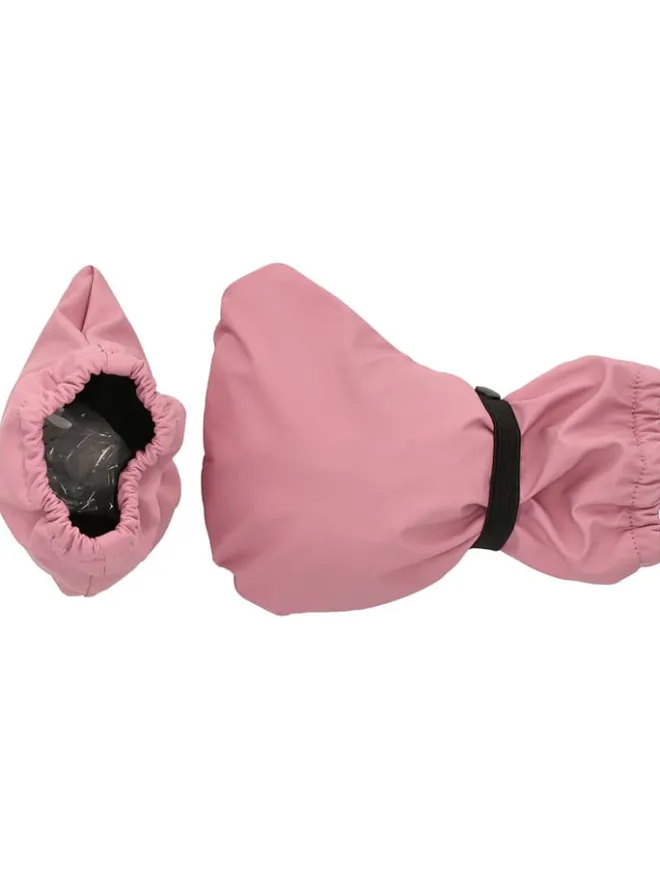 Schuhschoner in Rosa>Zigzag