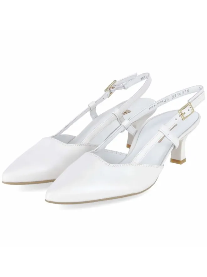 Paul Green Pumps^Sling in weiss