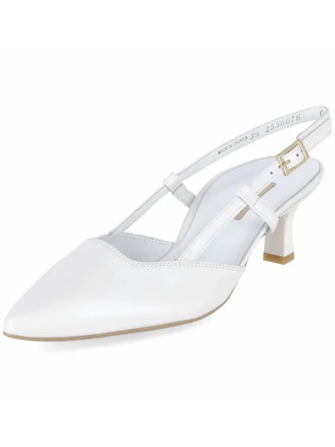 Paul Green Pumps^Sling in weiss