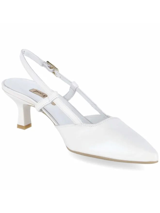 Paul Green Pumps^Sling in weiss