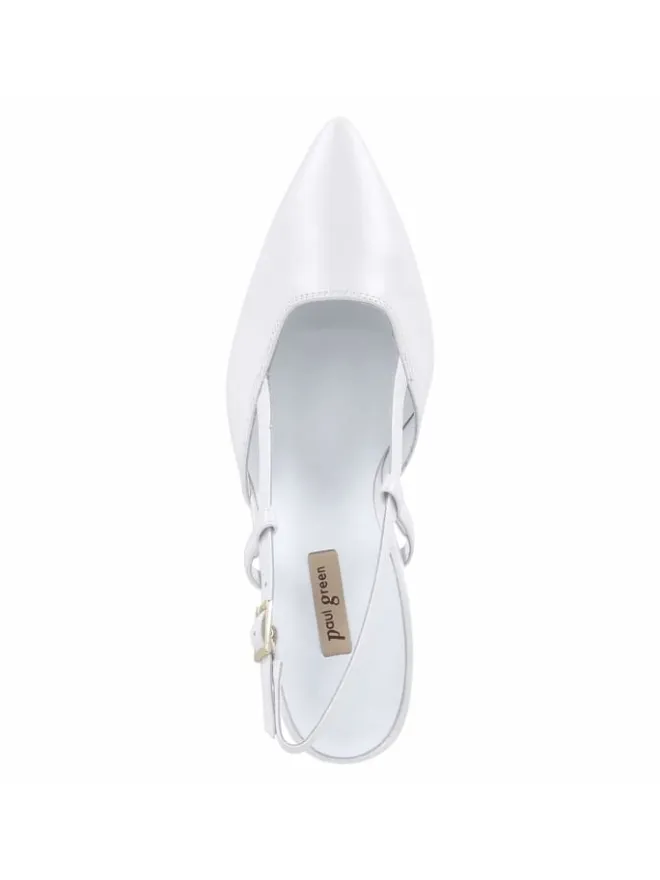 Paul Green Pumps^Sling in weiss