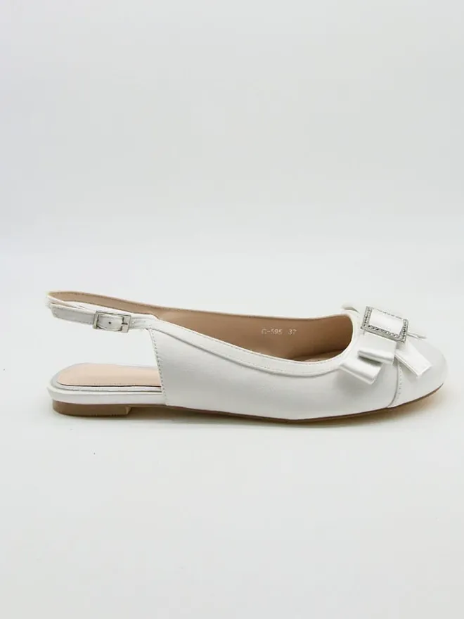 Slingballerinas in Weiß>Bellucci