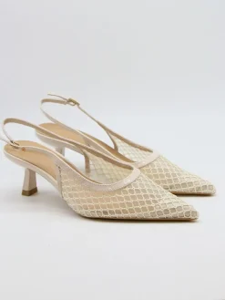 Slingpumps in Beige>Belucci Discount
