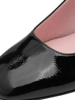 Tamaris Pumps^Slingpumps in BLACK PAT.