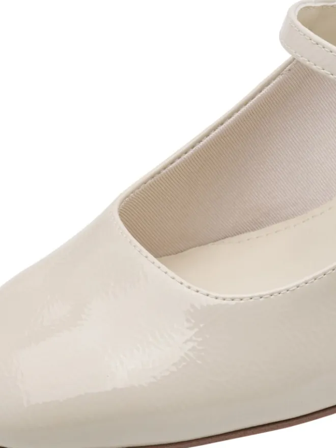 Tamaris Pumps^Slingpumps in IVORY PATEN