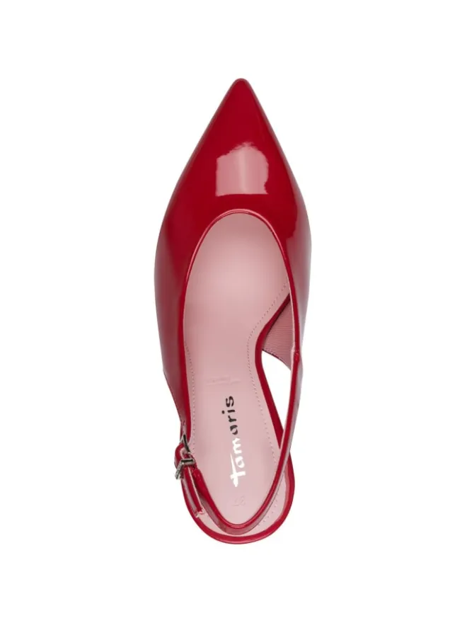 Tamaris Pumps^Slingpumps in RED