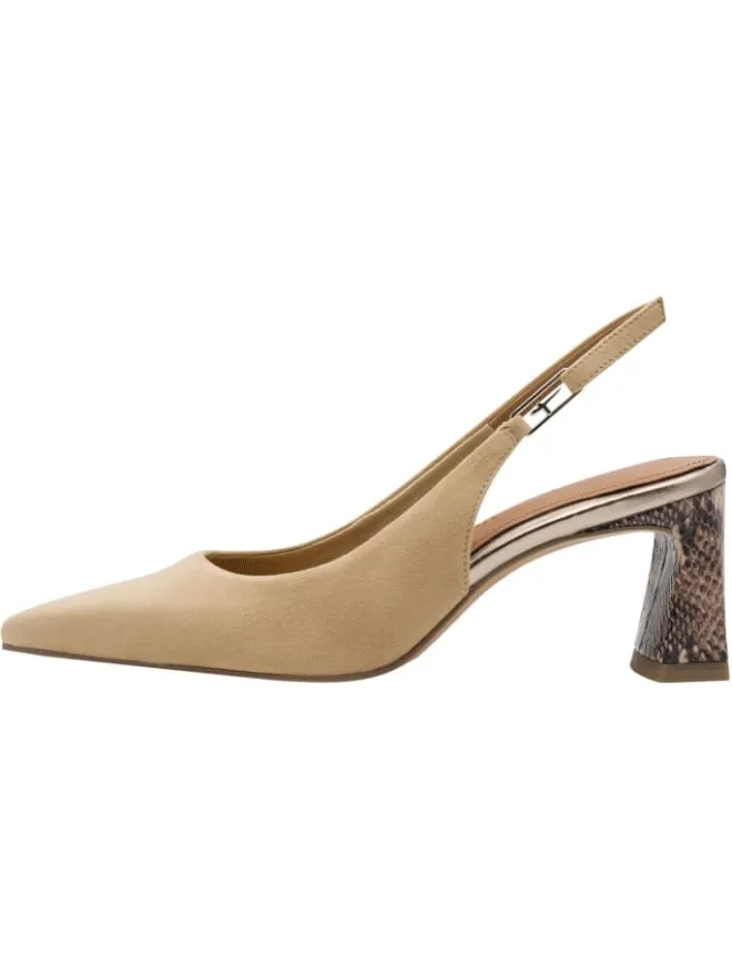 Slingpumps in TAN COMB>Tamaris Outlet