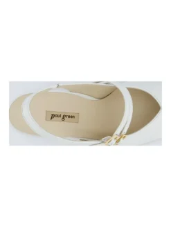 Slingpumps in Weiß><noscript><img width=