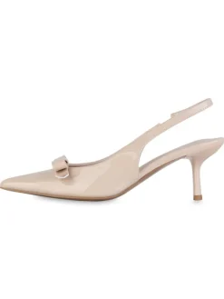 Slingpumps Seraphina in Beige Lack>VAN HILL New