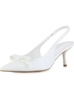 VAN HILL Pumps^Slingpumps Seraphina in Weiss Lack