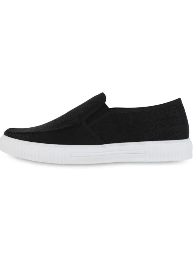 VAN HILL Halbschuhe^Slip Ons Derek in Schwarz