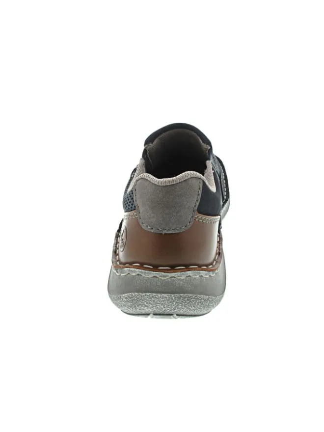 Slipper Blau>rieker