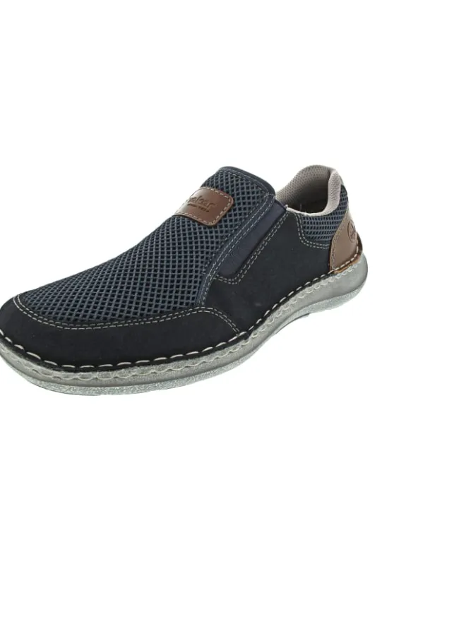 Slipper Blau>rieker