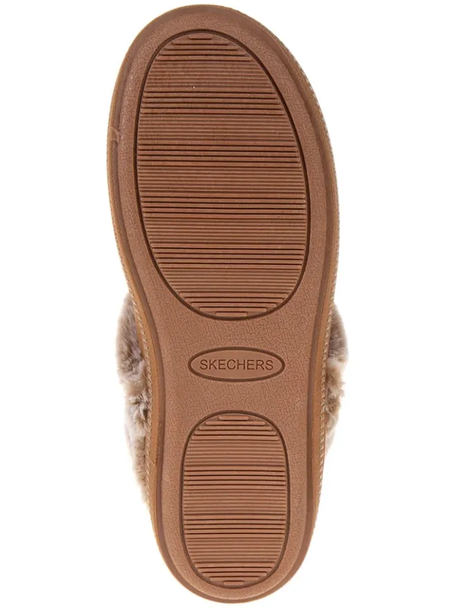Skechers Halbschuhe^Slipper "Cozy Campfire" in Hellbraun