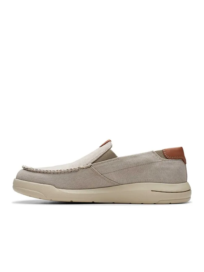 Clarks Halbschuhe^Slipper "Driftlite Step" in Beige