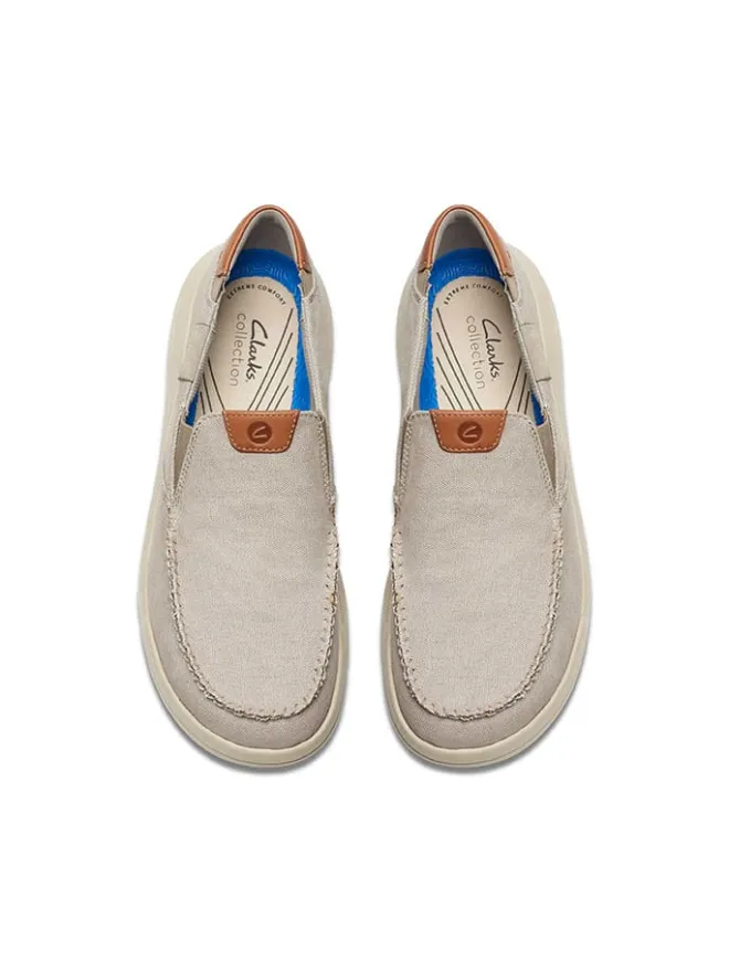 Clarks Halbschuhe^Slipper "Driftlite Step" in Beige