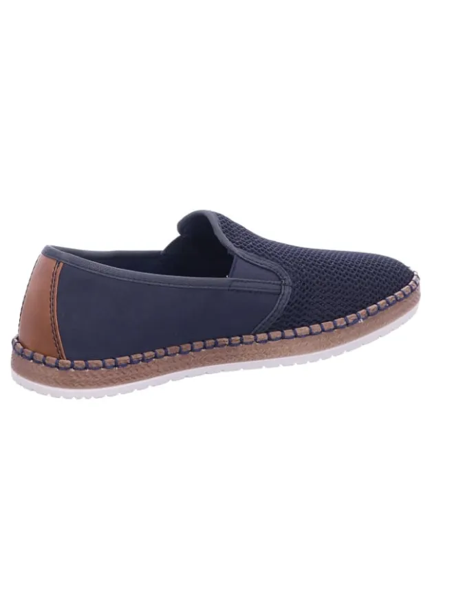 rieker Halbschuhe^Slipper für Herren in blau