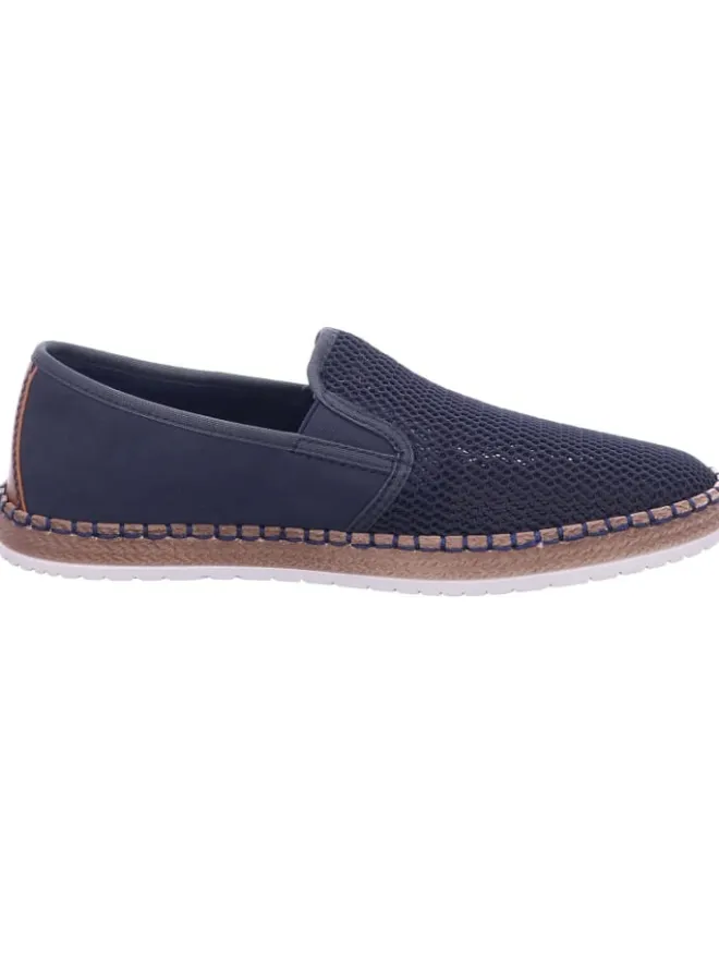 rieker Halbschuhe^Slipper für Herren in blau