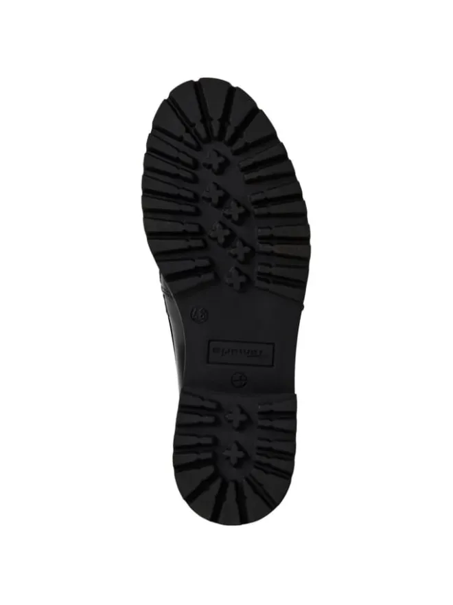 Tamaris Halbschuhe^Slipper in BLACK LEATHER
