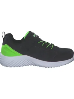 Slipper in BLACK/LIME><noscript><img width=