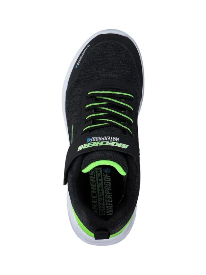 Slipper in BLACK/LIME>Skechers Hot