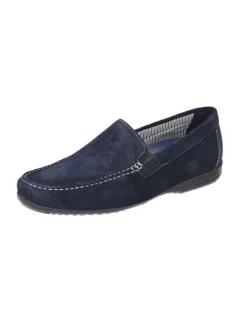 Slipper in blau>Sioux Discount