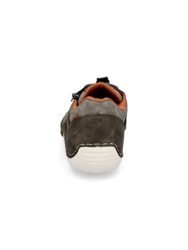 Slipper in braun grau>rieker Clearance