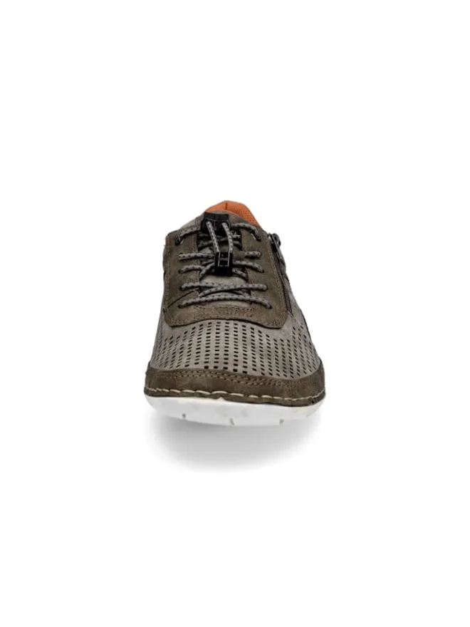 Slipper in braun grau>rieker Clearance