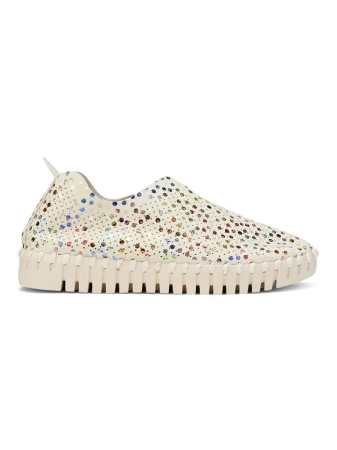 Ilse Jacobsen Halbschuhe^Slipper in Creme