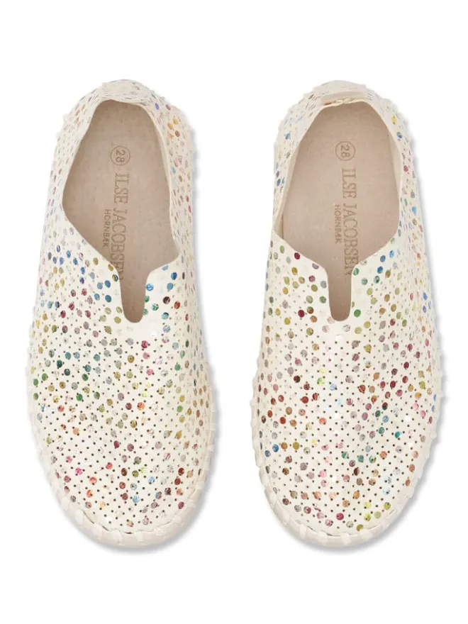 Ilse Jacobsen Halbschuhe^Slipper in Creme