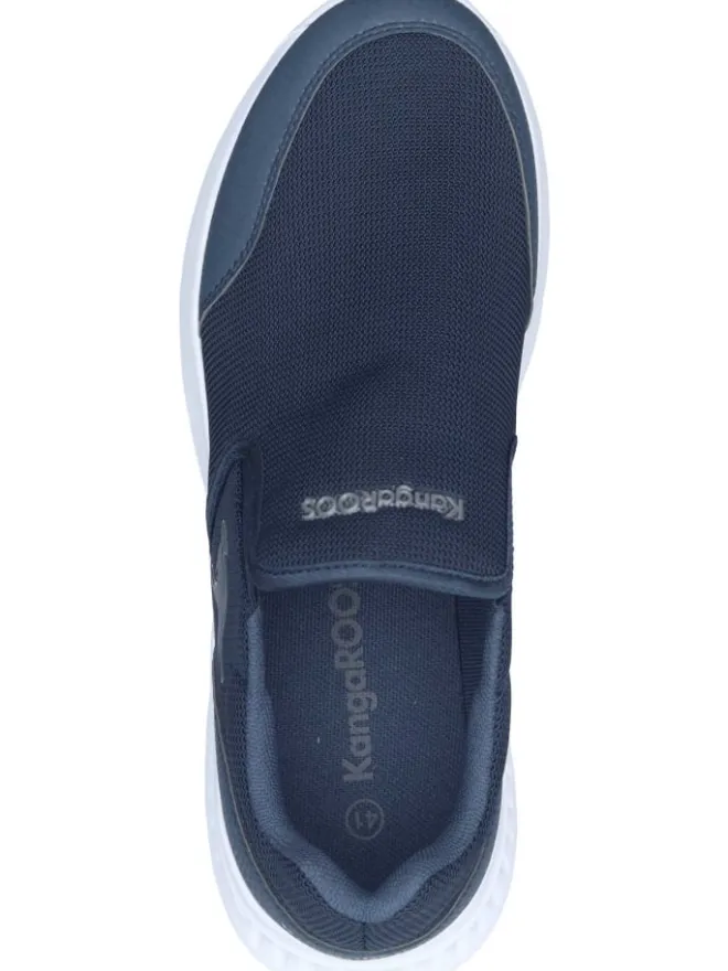 Slipper in dk navy/steel grey>Kangaroos Online