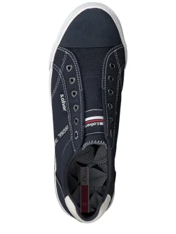 s.Oliver Halbschuhe^Slipper in Dunkelblau