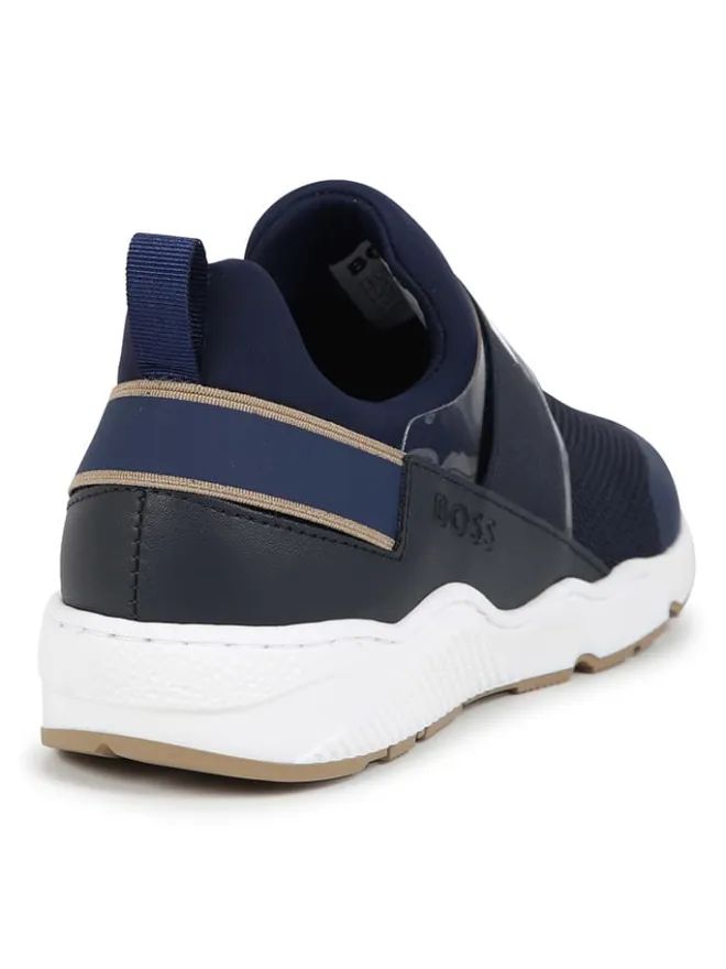 Slipper in Dunkelblau>Hugo Boss Kids Clearance