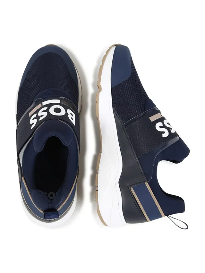 Slipper in Dunkelblau>Hugo Boss Kids Clearance