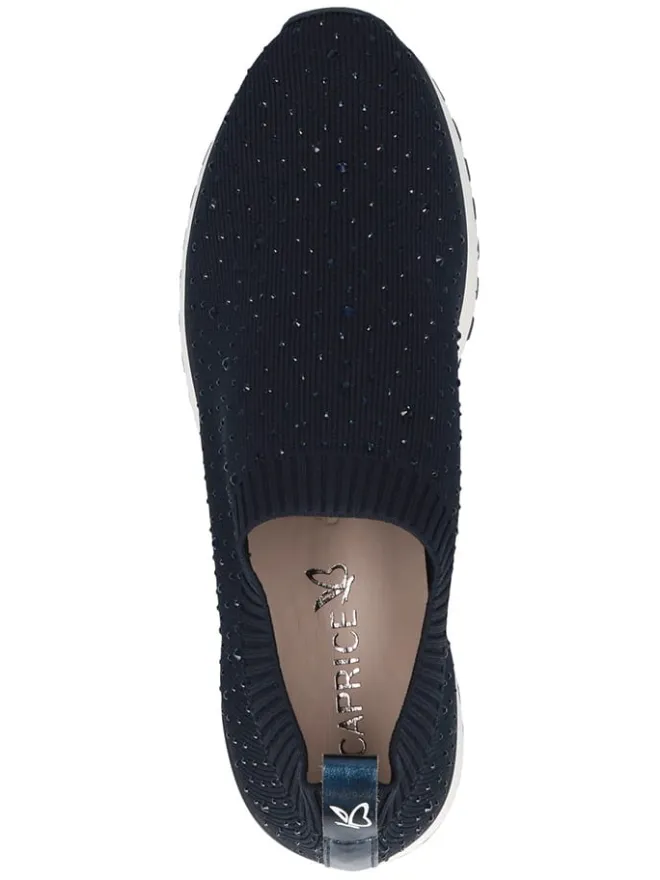 Slipper in Dunkelblau>Caprice Clearance