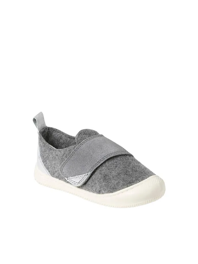 vertbaudet Halbschuhe|Halbschuhe·Slipper^Slipper in Grau