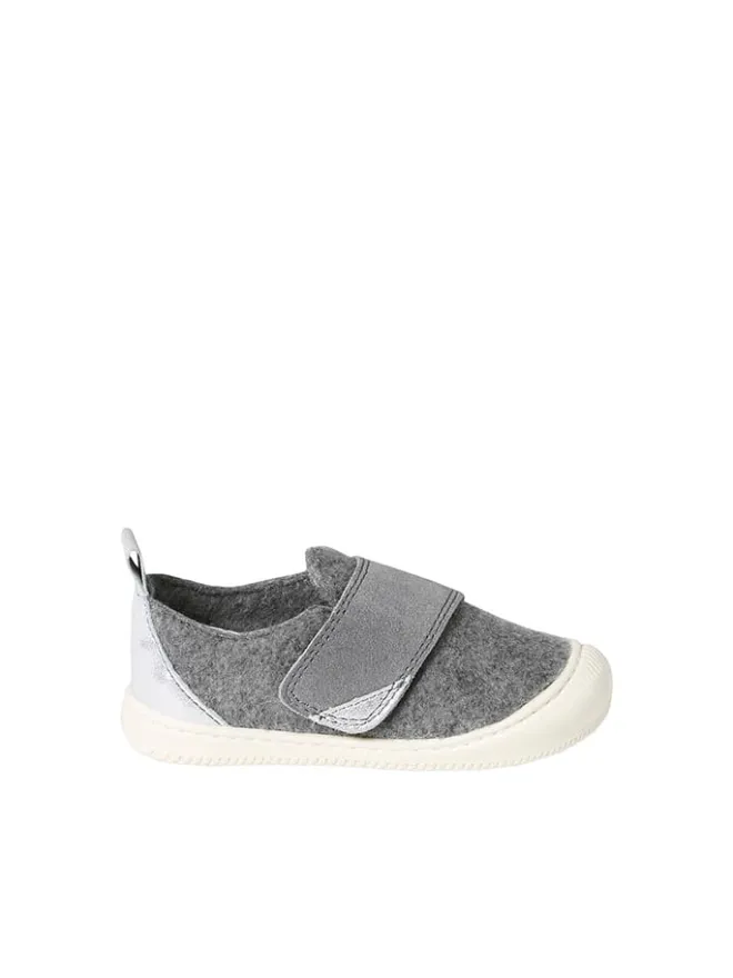 vertbaudet Halbschuhe|Halbschuhe·Slipper^Slipper in Grau