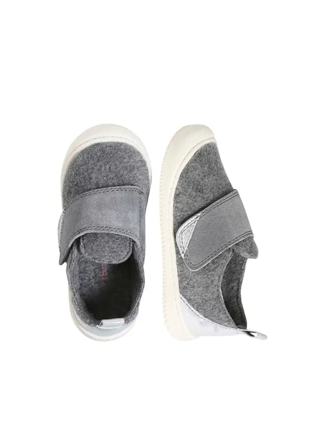 vertbaudet Halbschuhe|Halbschuhe·Slipper^Slipper in Grau