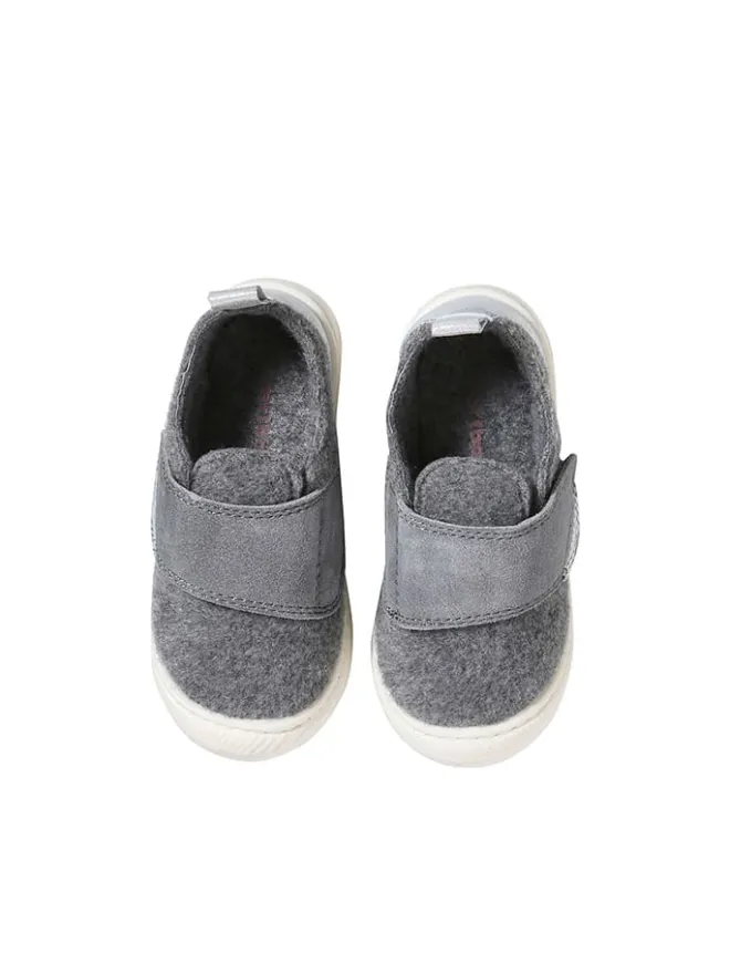 vertbaudet Halbschuhe|Halbschuhe·Slipper^Slipper in Grau